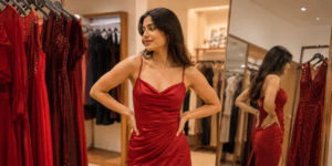 red dresses for women