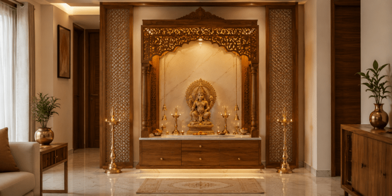 pooja mandir for home