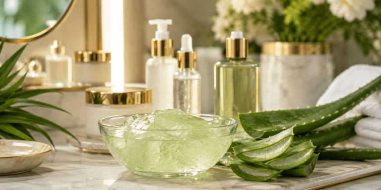 aloe vera gel for face