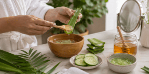 aloe vera gel for face