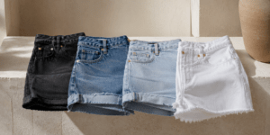 womens denim shorts