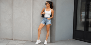 womens denim shorts