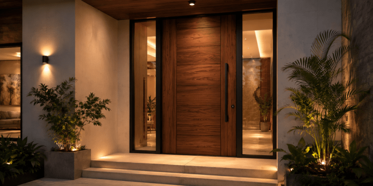 wooden door