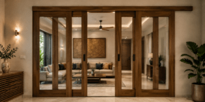 wooden door