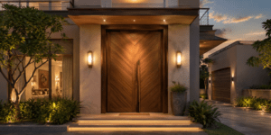 wooden door