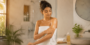 vaseline cocoa radiant body oil