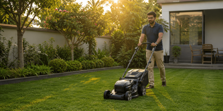 lawn mowing