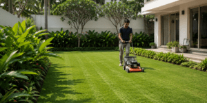 lawn mowing