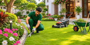 lawn mowing