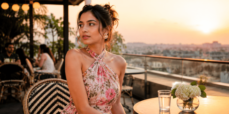 halter neck dress