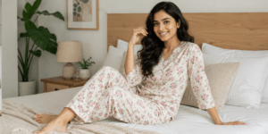 cotton night suit for women