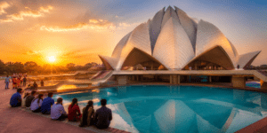 lotus temple delhi