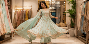 anarkali suit set