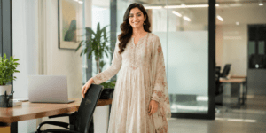 anarkali suit set