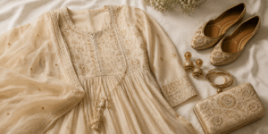 anarkali suit set