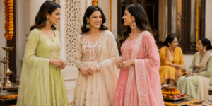 cotton anarkali suit