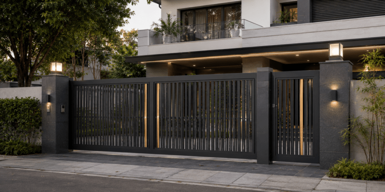 steel gate