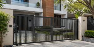 steel gate