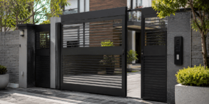 steel gate