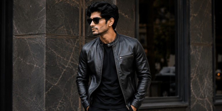 leather jacket