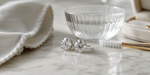 diamond earrings