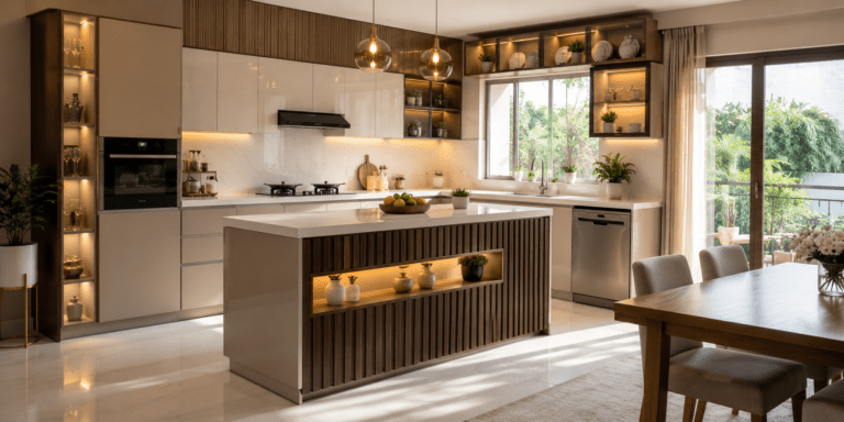 Modular Kitchen Design for Smart Storage in Modern Homes modular kitchen design