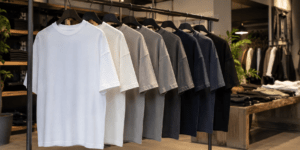 drop shoulder t shirt