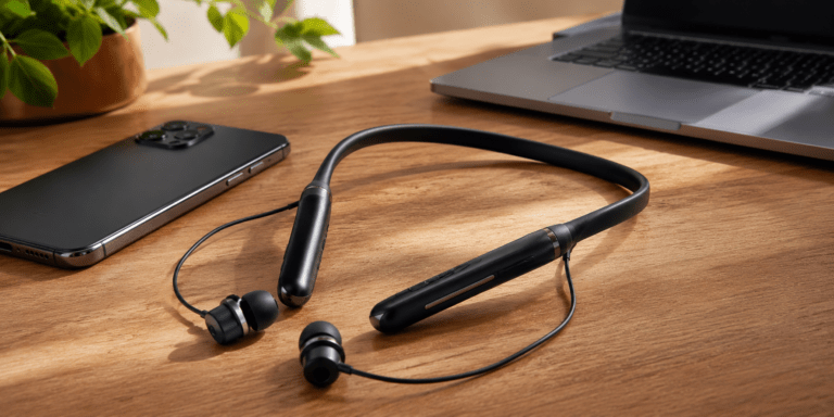 neck band earphones