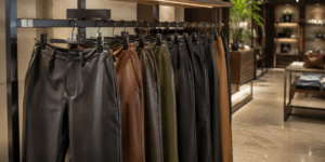 leather trousers