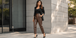 leather trousers