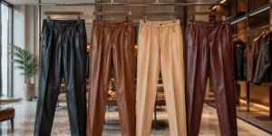 leather trousers