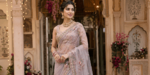 dupatta saree