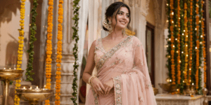 dupatta saree