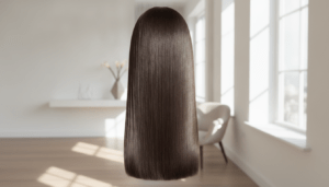 hair straightening brush