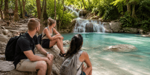 erawan waterfalls & river kwai tour